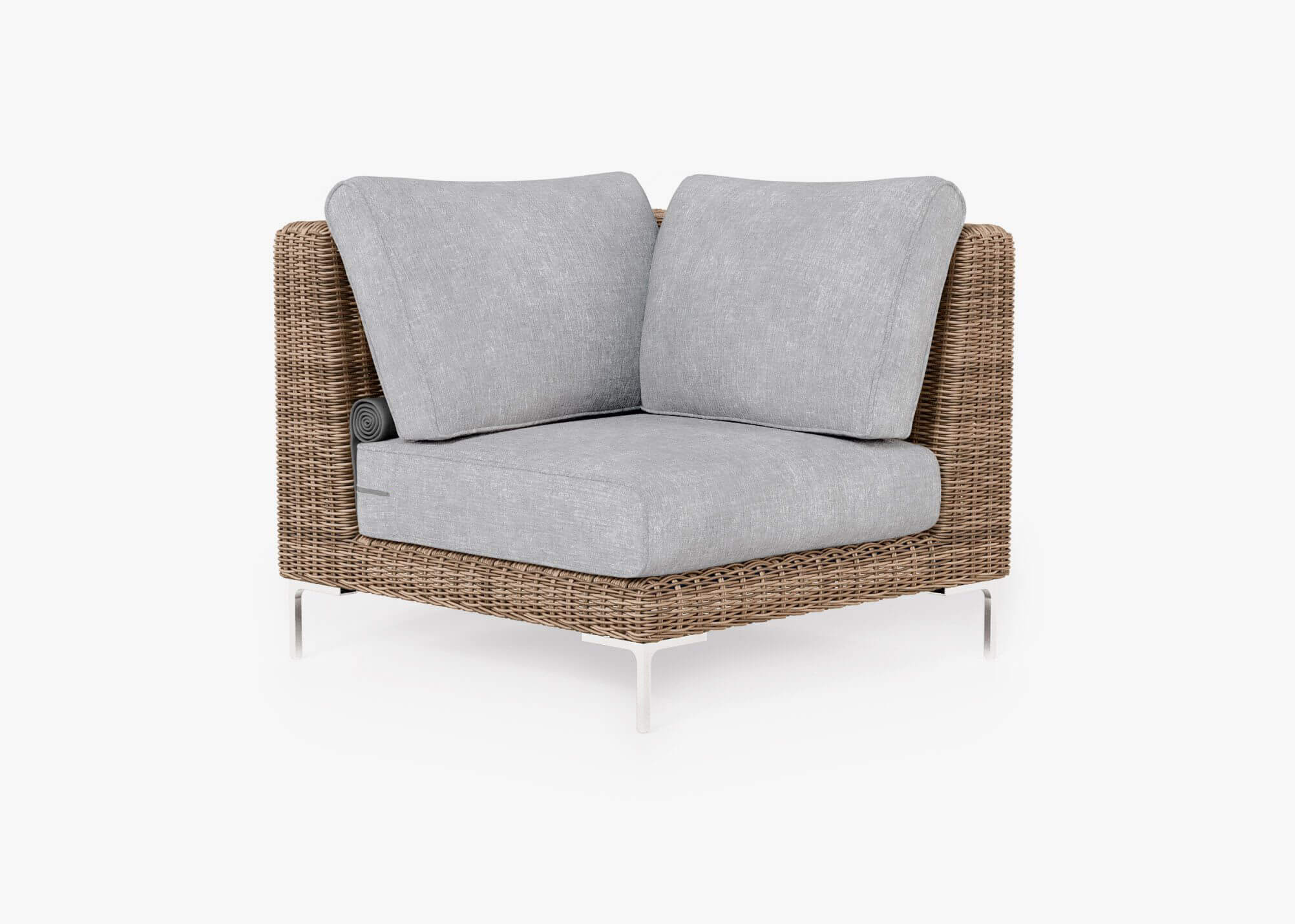 Outer  Modular Outdoor Brown Wicker Furniture