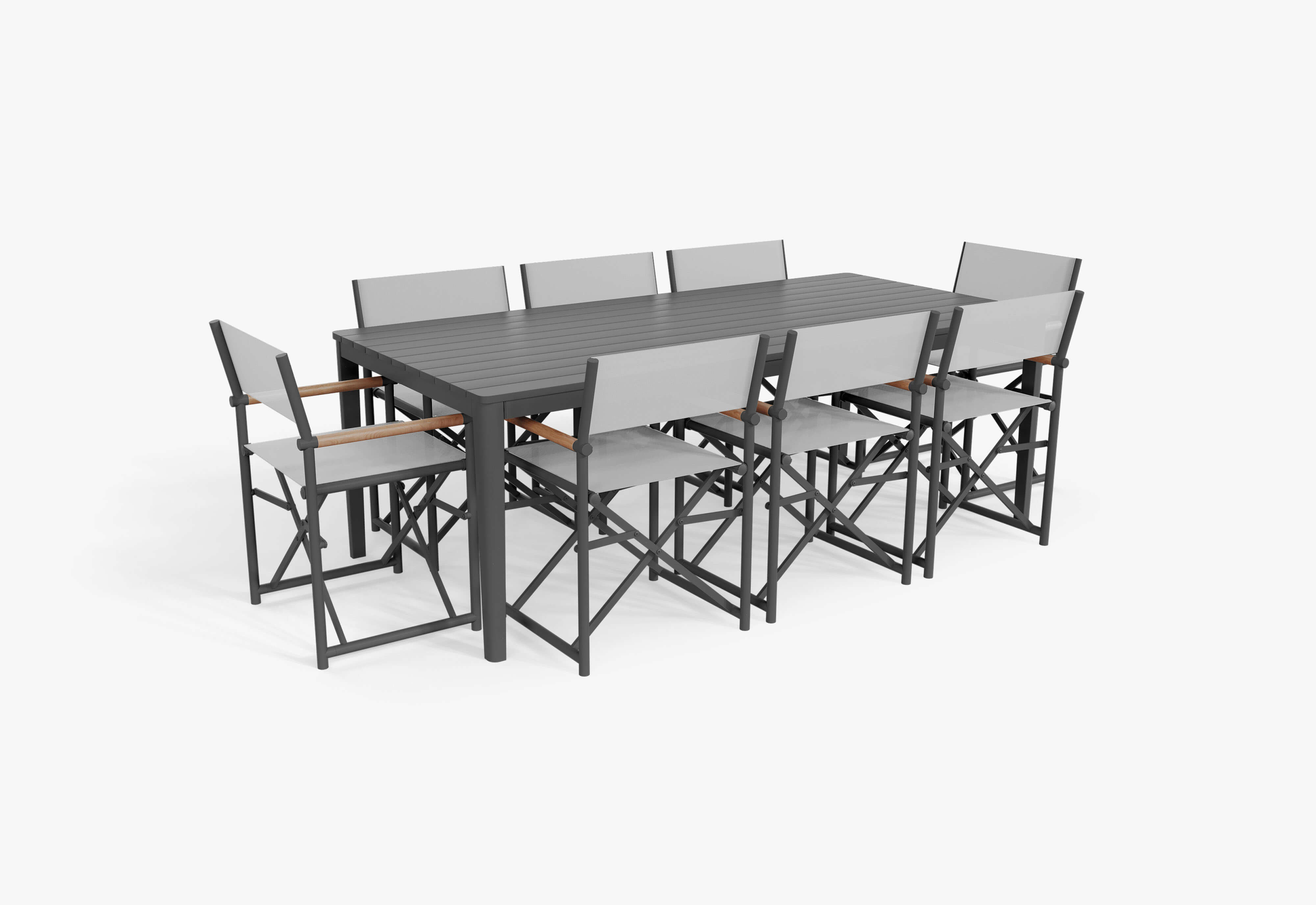 Outdoor aluminum dining chairs hotsell