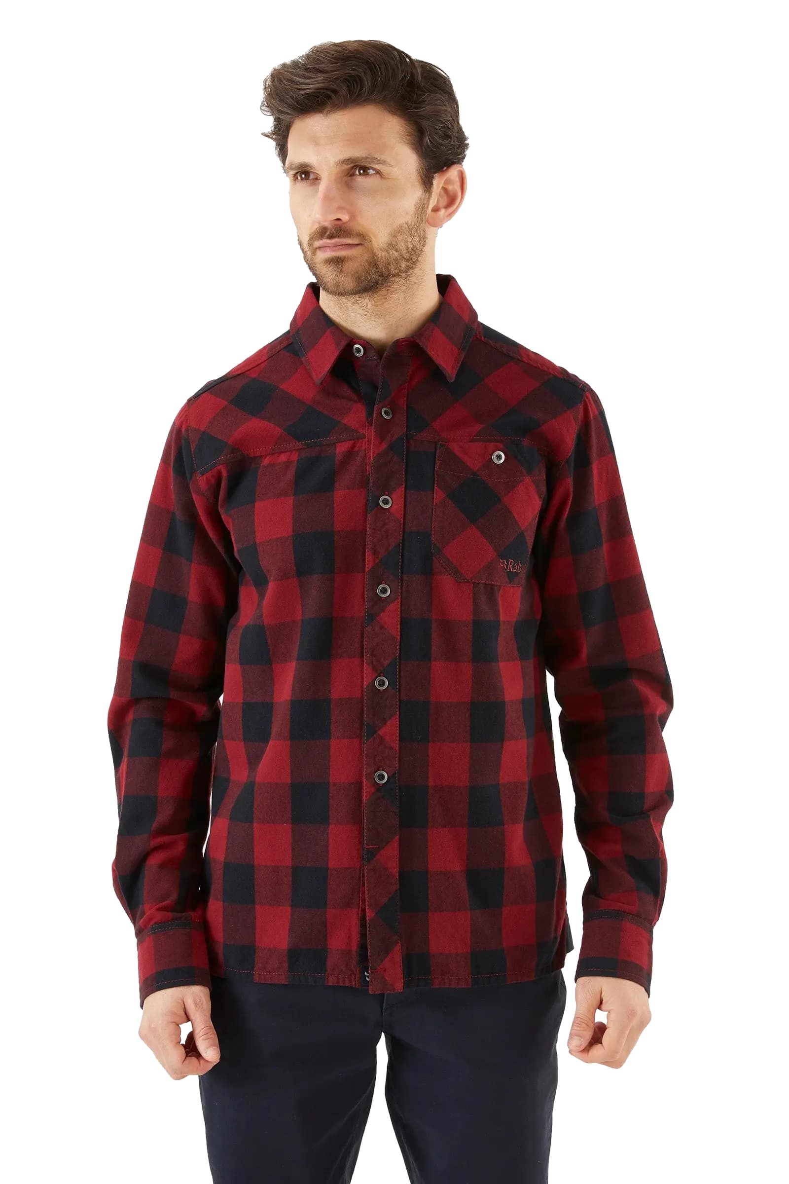 rab boundary shirt indigo