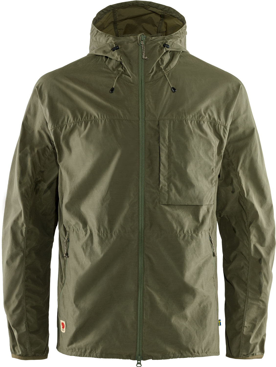 I hele verden spade Kunstig Fjallraven Men's High Coast Wind Jacket - Green - Small