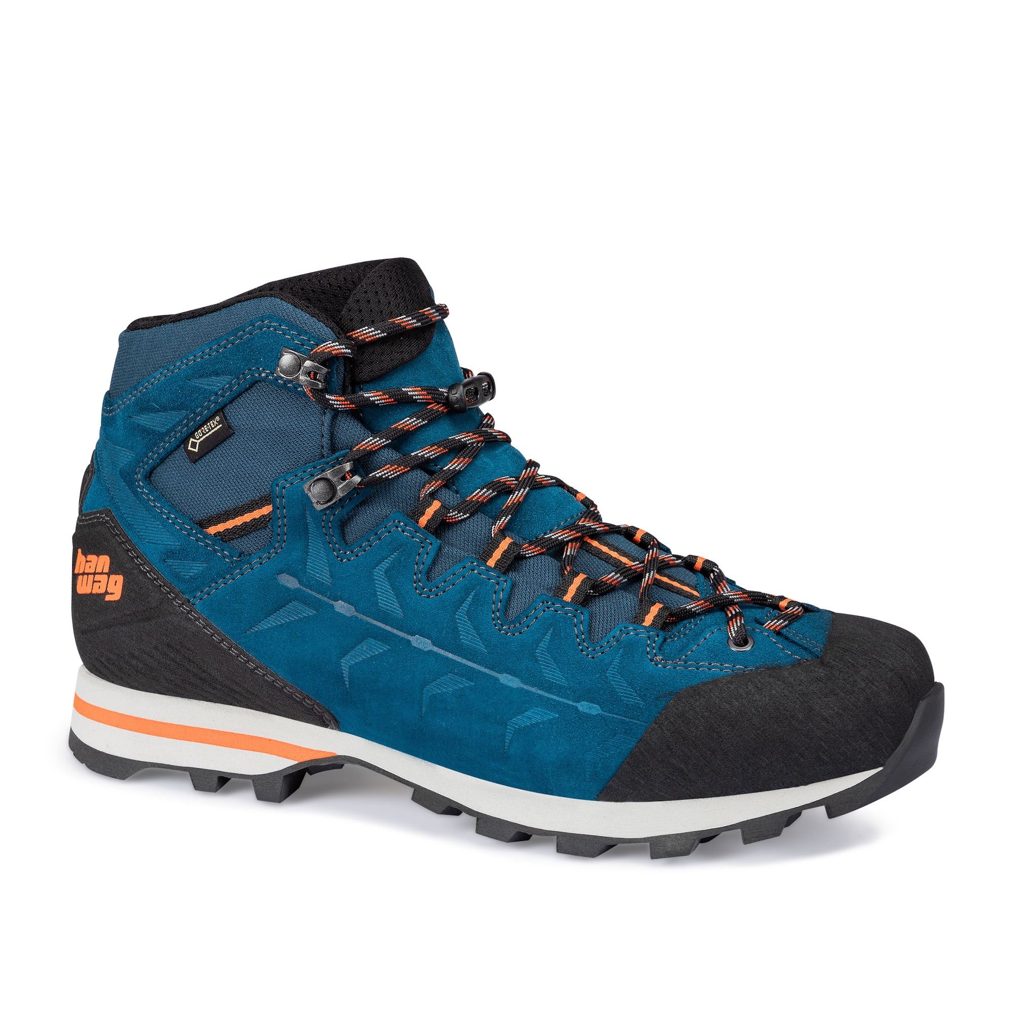 Hanwag Men's Makra - Seablue/orange - 9.5