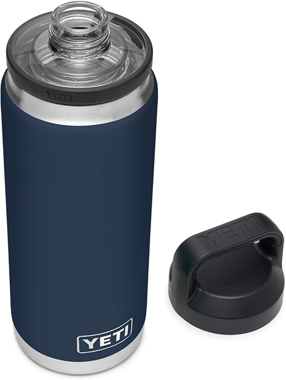 Yeti Rambler Bottle, Navy, 12 Ounce