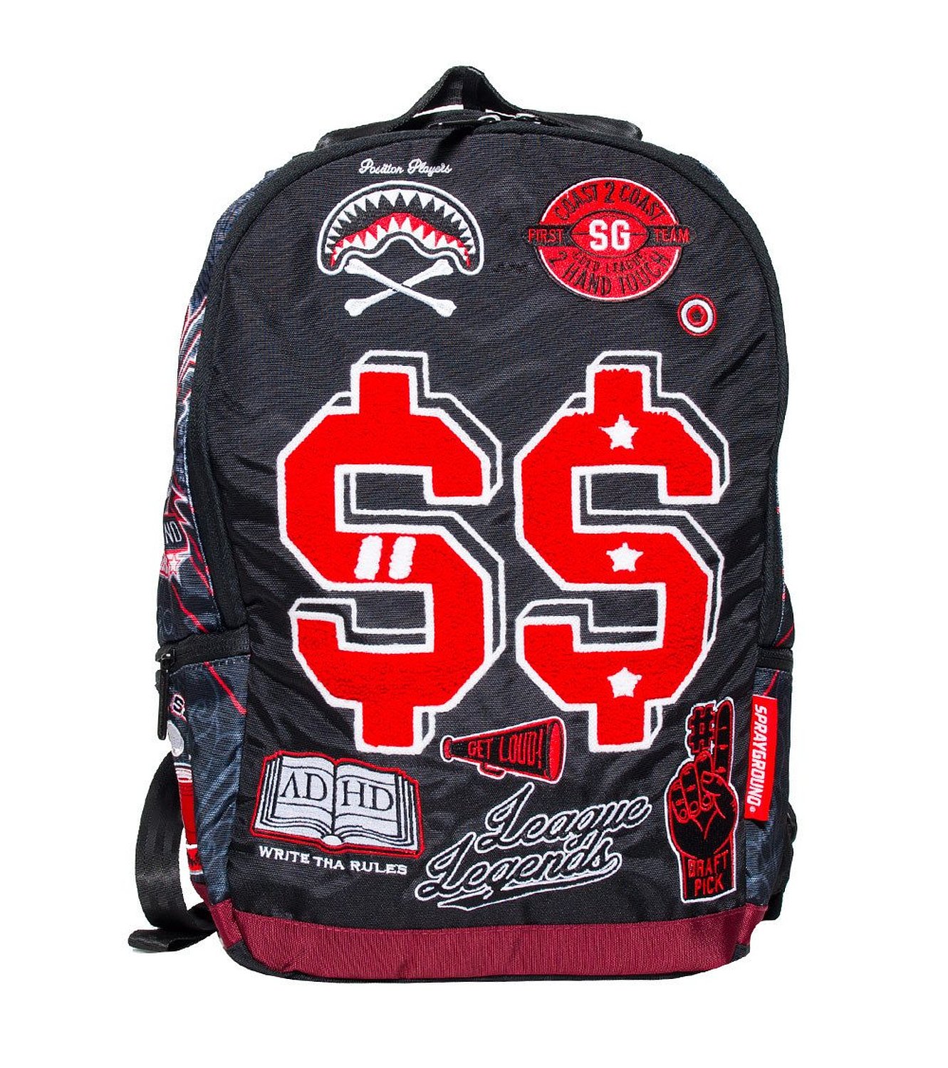 Shop Sprayground Money On The Run Backpack 910B3480NSZ multi