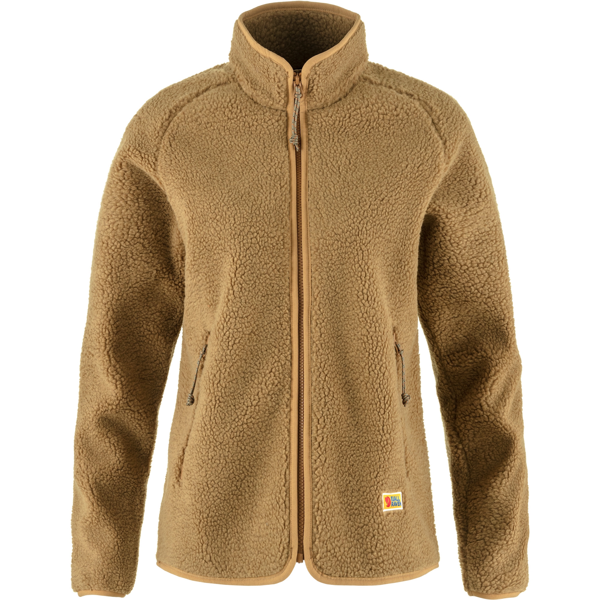 Fjallraven Men's Vardag Pile Fleece Jacket Brown L