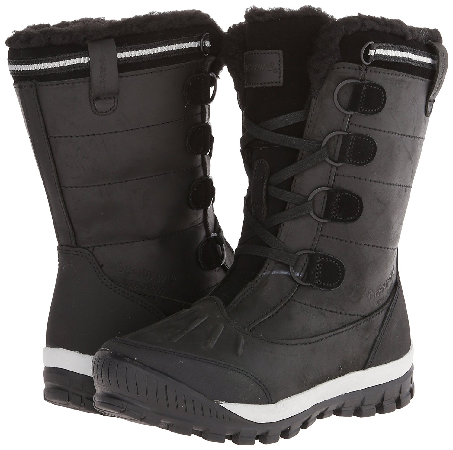 Bearpaw Women s Desdemona Solids Black II 10