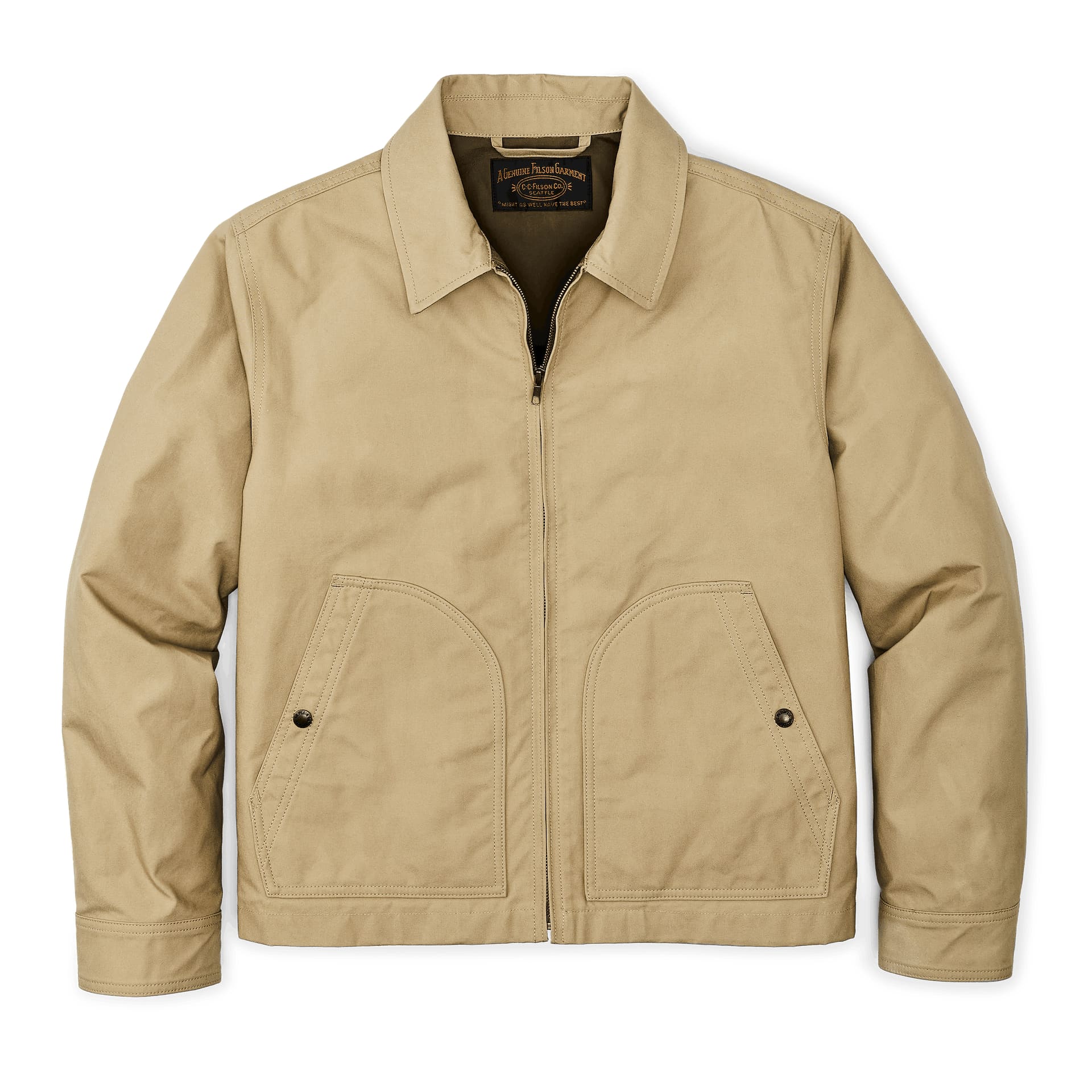 Filson Men's Ranger Crewman Jacket - Tan - 2XL