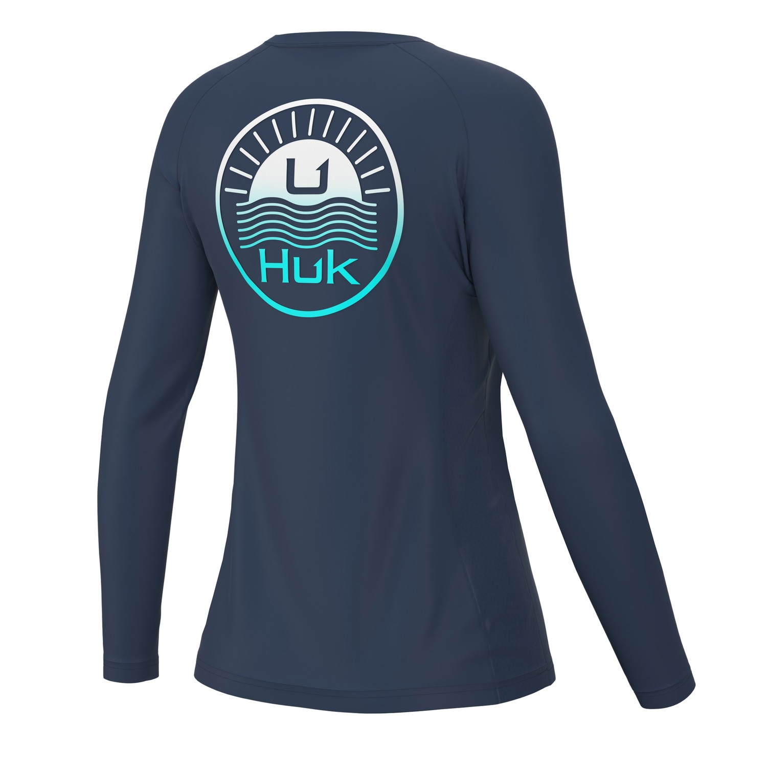 Women's Huk Pursuit Long Sleeve T-Shirt Small Bermuda