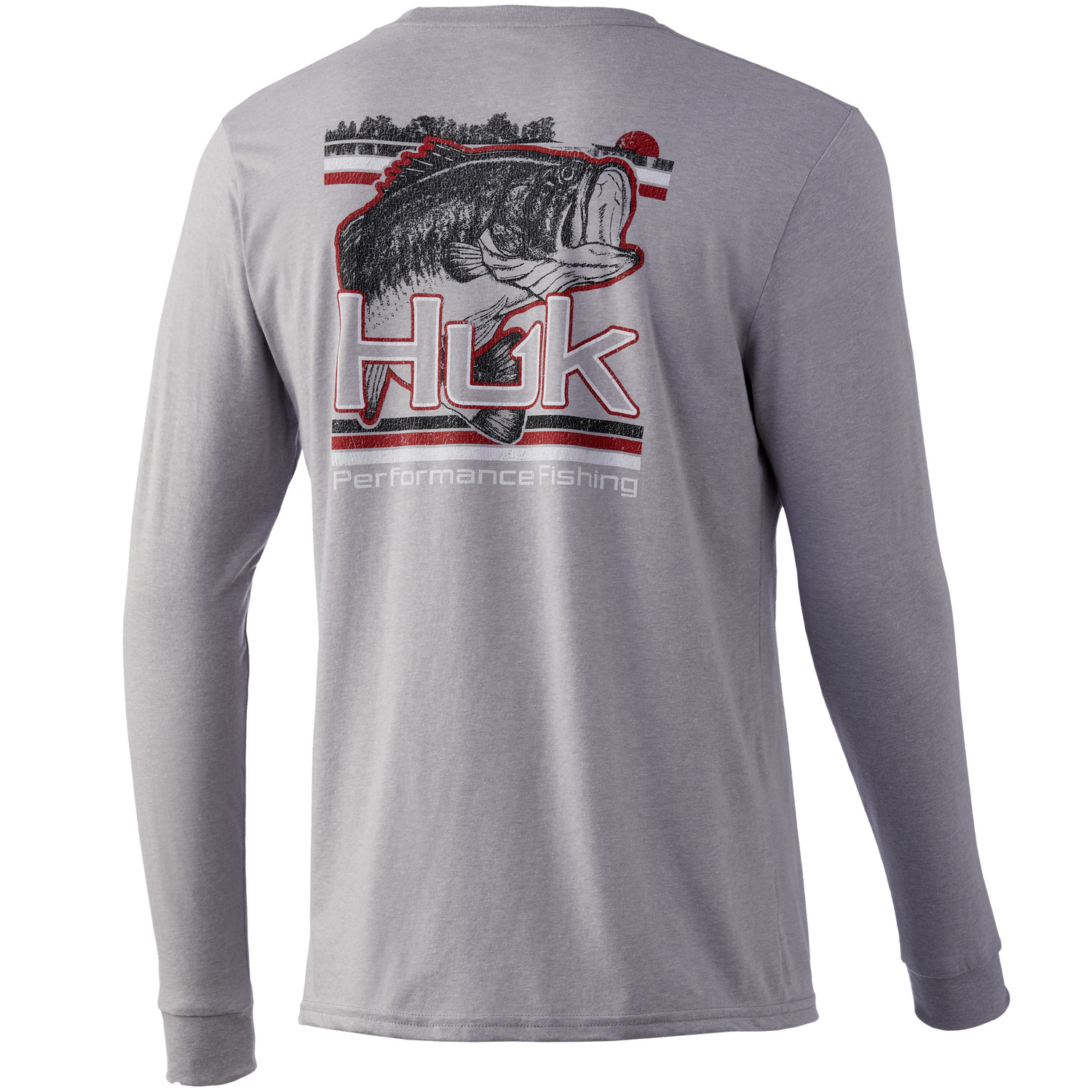 Huk Men's Pursuit Bass Camp Shirt