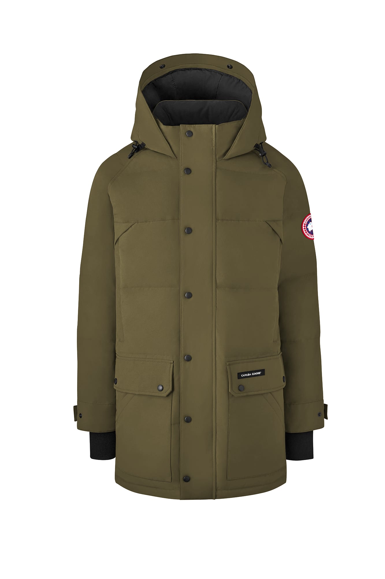 Canada Goose Men s Emory Parka Brim Military Green Medium