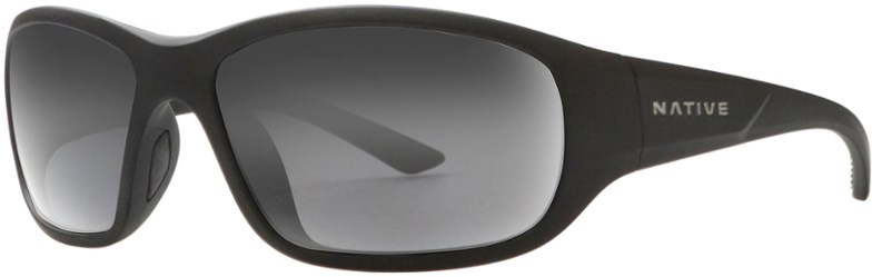 Native Eyewear Throttle Matte Black Polorized Gray