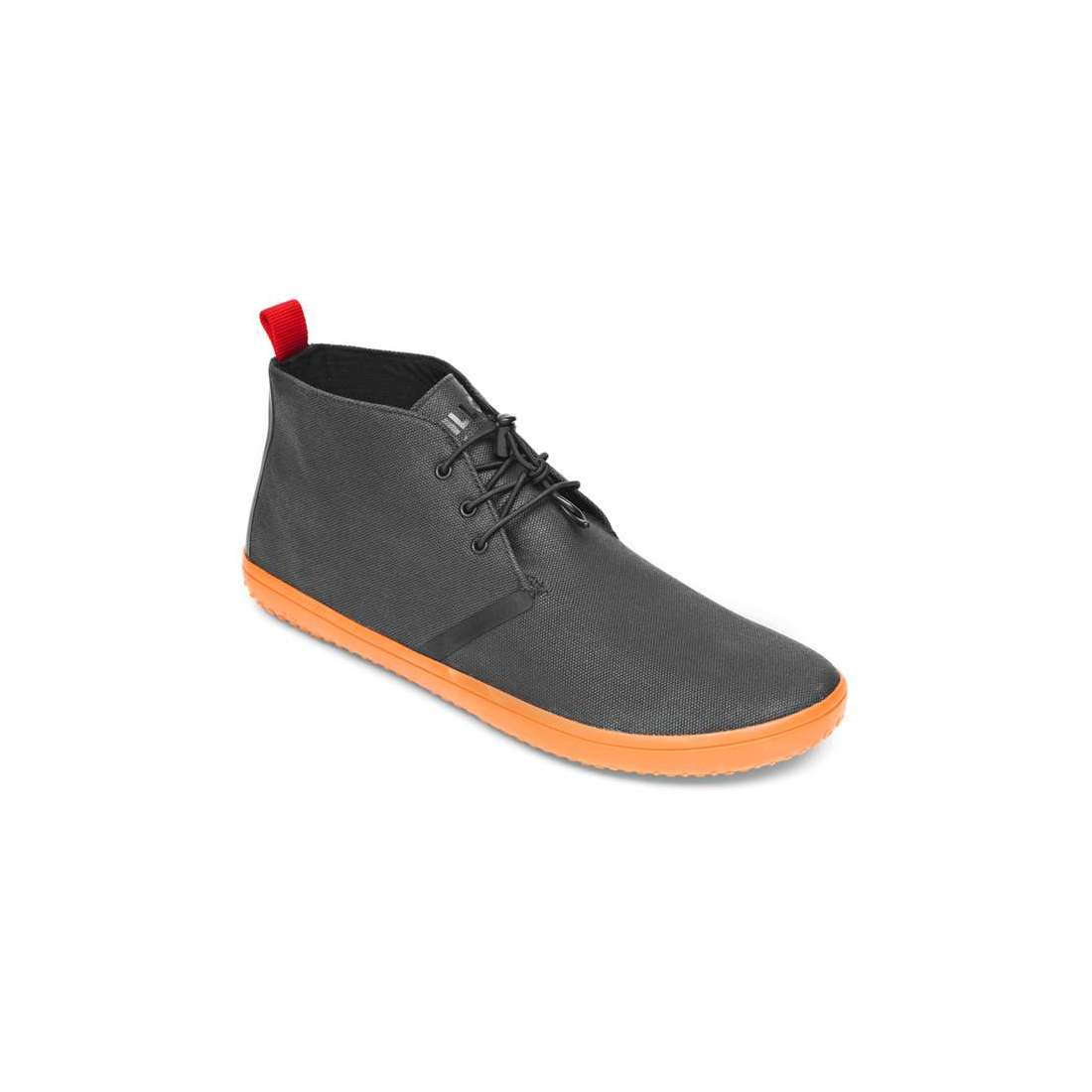 Vivobarefoot Women's Gobi II - Canvas Swr Black/Orange - 35