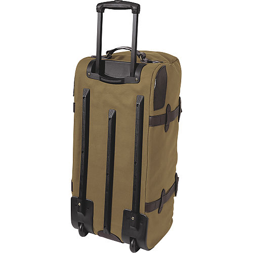 Filson Rugged Twill Rolling Carry On Bag- Tan — Carriages Fine Clothier, Baton Rouge, LA