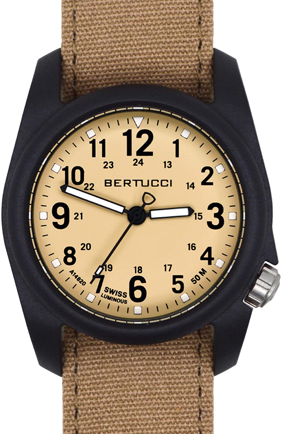 Bertucci Dx3 Canvas Patrol Khaki Sahara Comfort Canvas