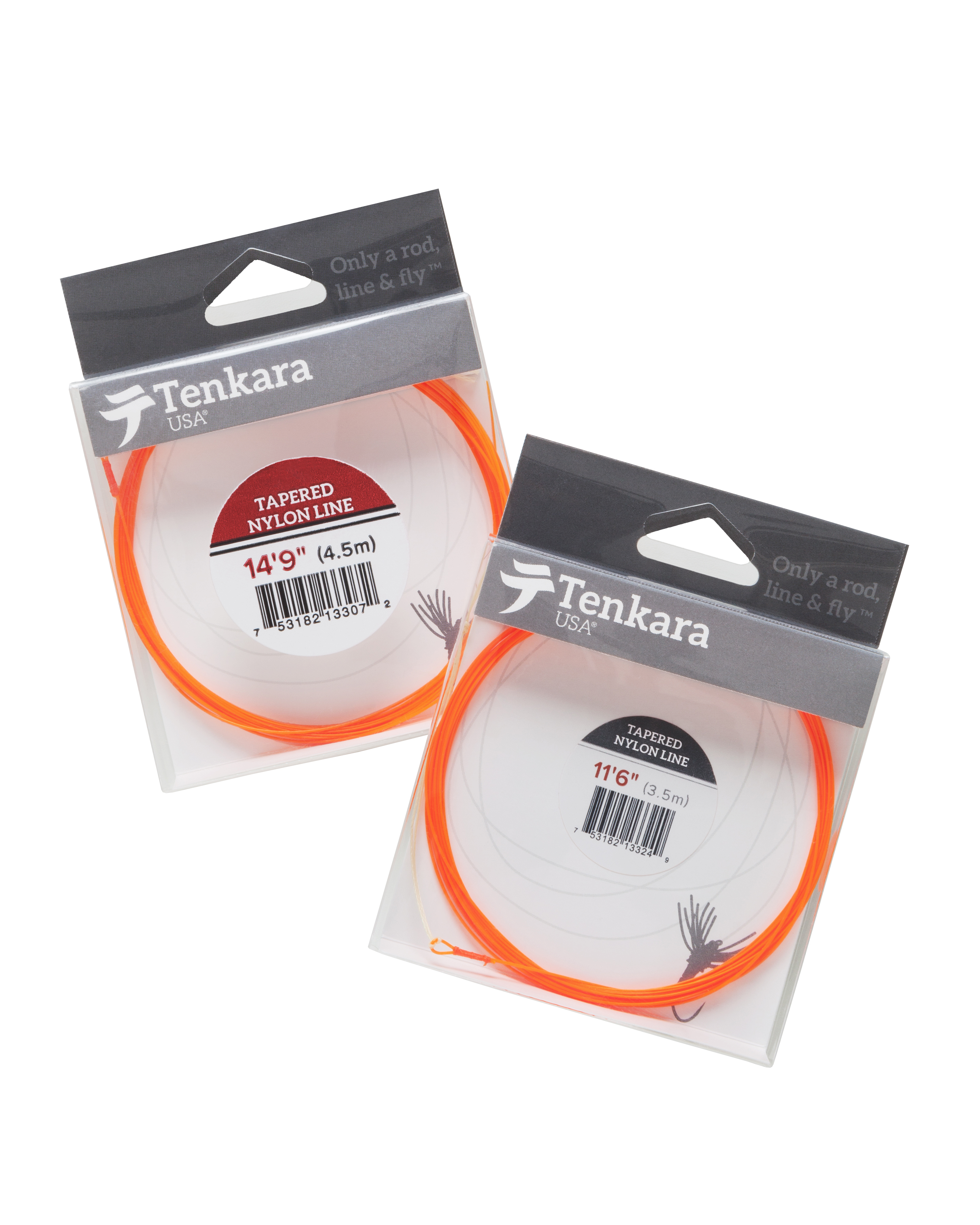 Tenkara USA Tapered Nylon Fly Fishing Line Slow Sinking Loop to Girth-hitch  for sale online