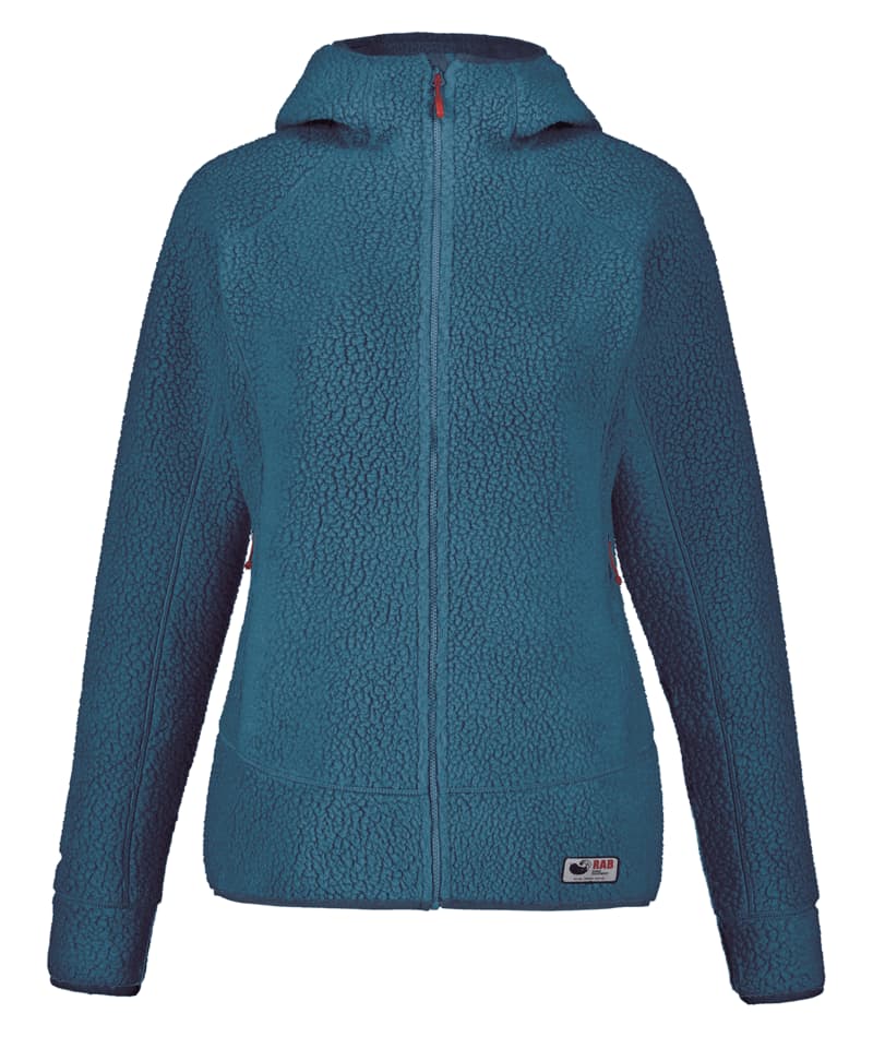 Rab Women's Shearling Jacket Wmns - Orion Blue - 10