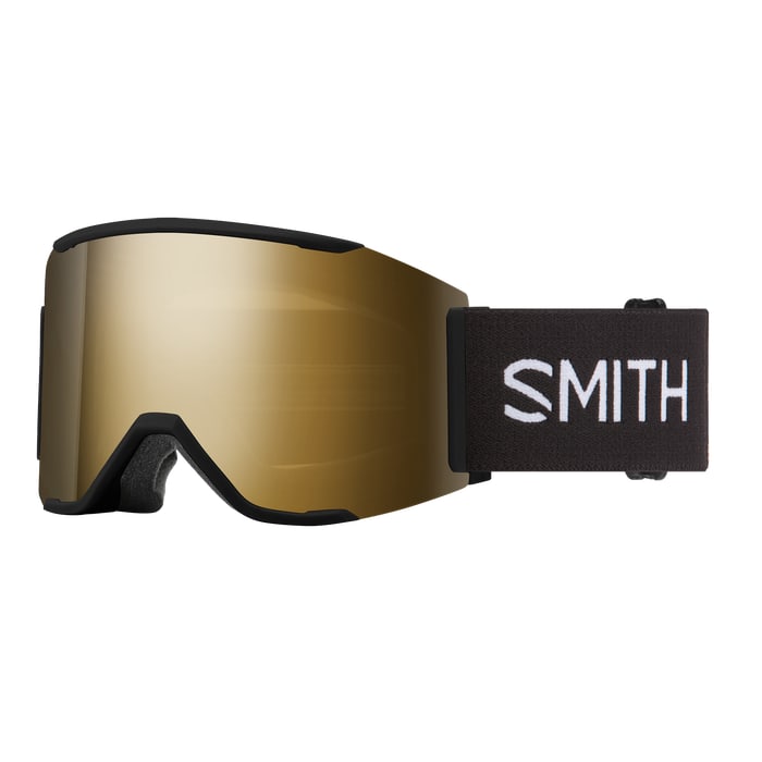 Smith Squad Mag - Black/chromapop Sun Black Gold Mirror