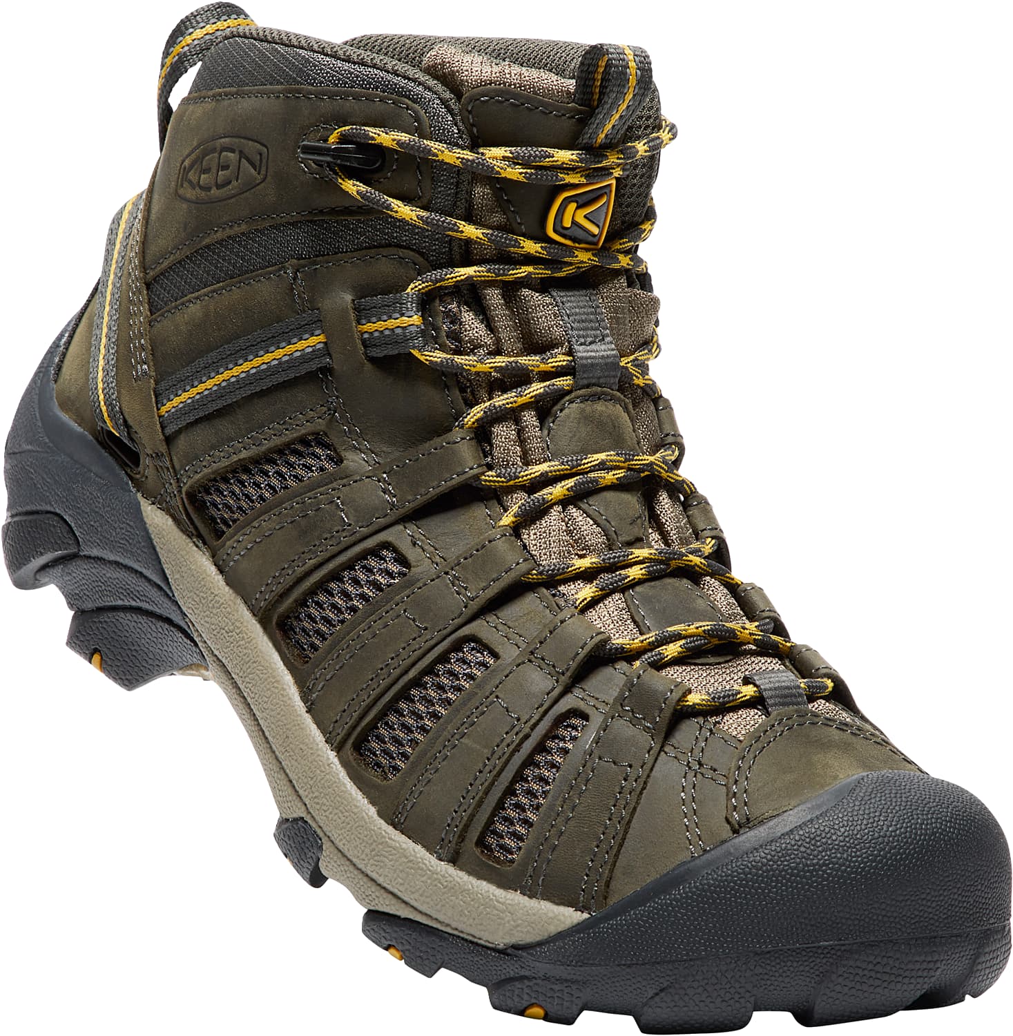 Keen Men's Voyageur Mid - Raven/tawny Olive - 15