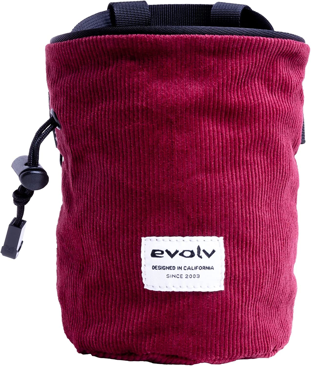 Evolv Corduroy Chalk Bag - Ruby