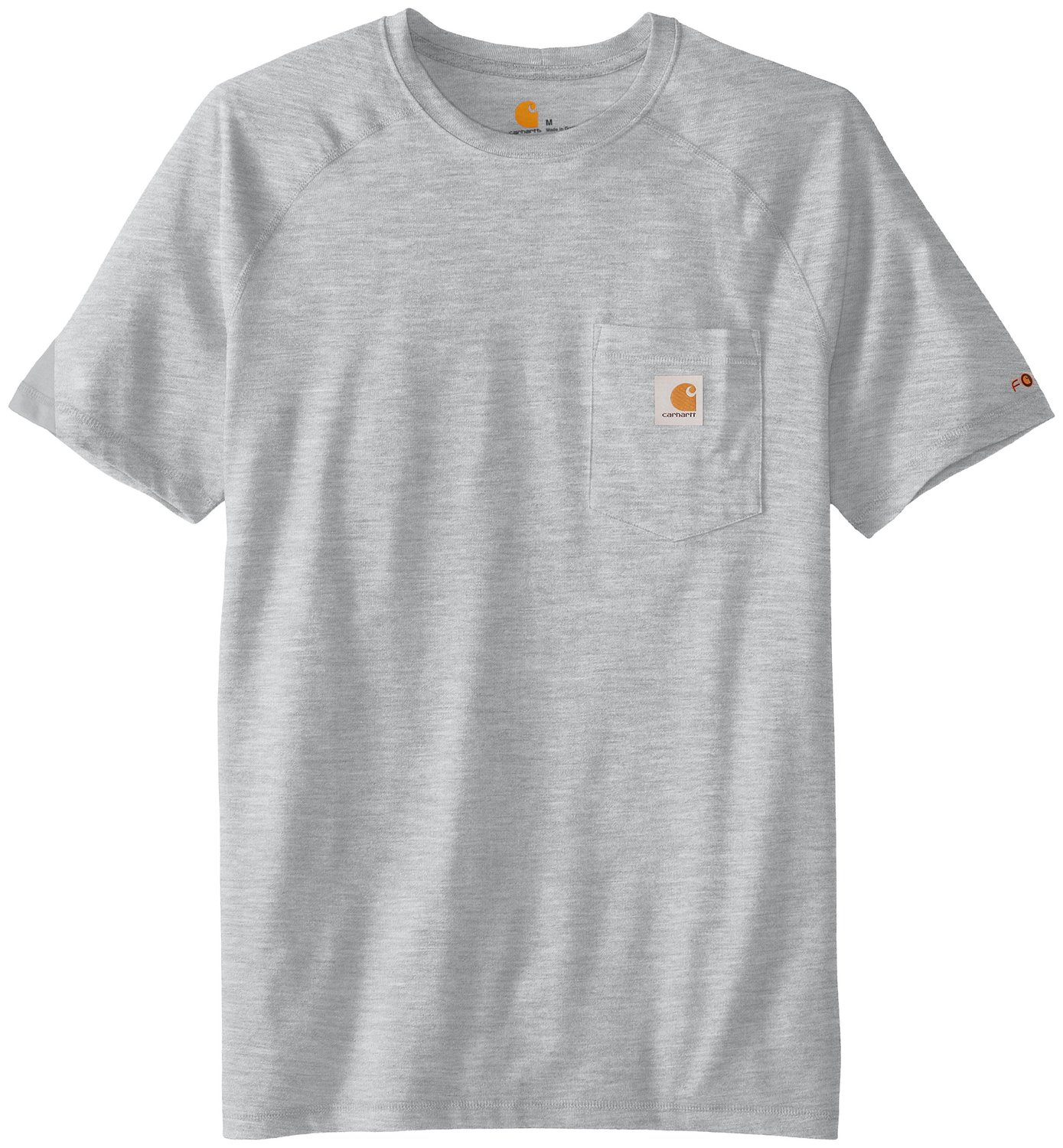 Carhartt 100410 Force Cotton T-Shirt Heather Grey - XL