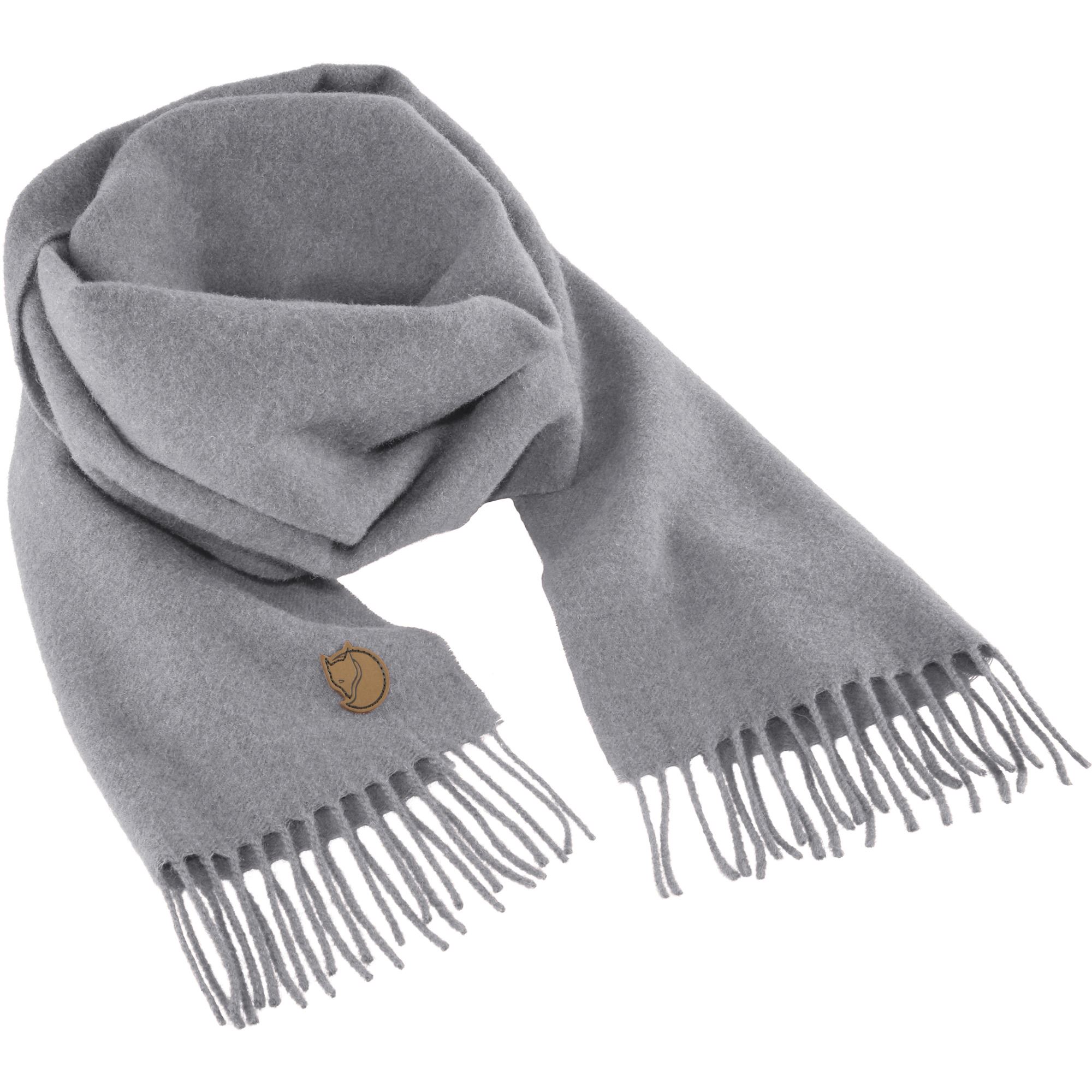 Gray Wool Scarf 