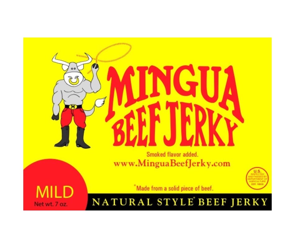 Mingua brothers beef jerky 8oz (784428000018)