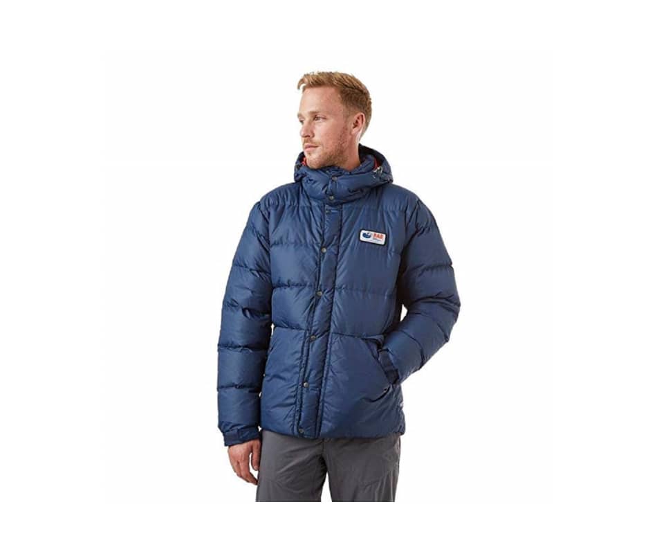 rab men's andes down jacket