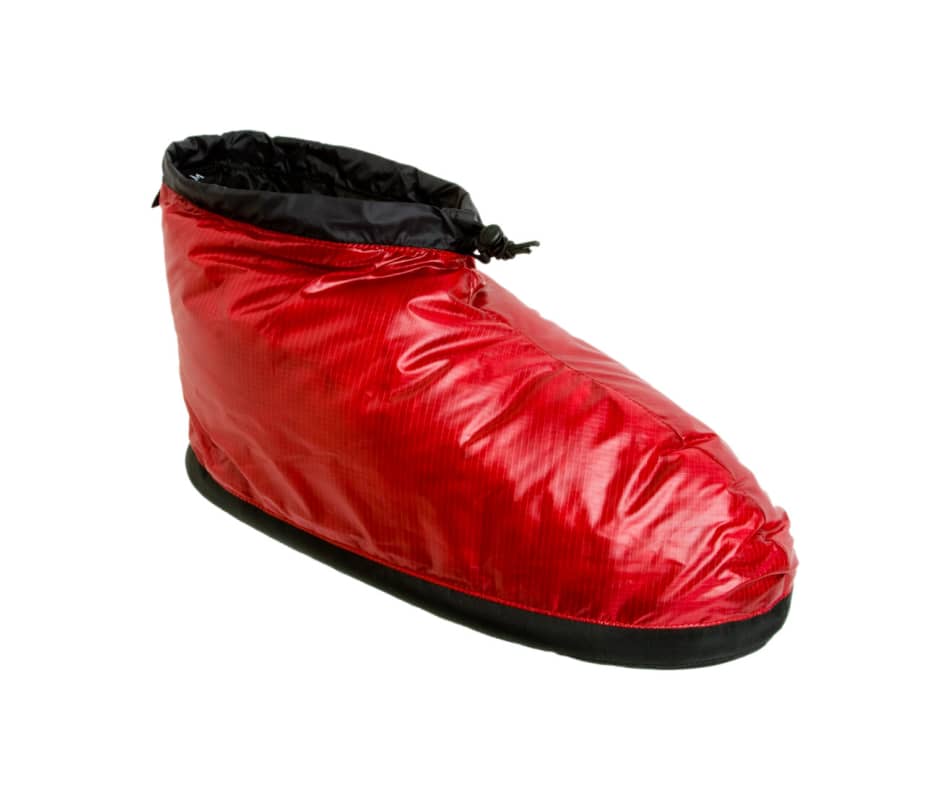 western mountaineering flash booties