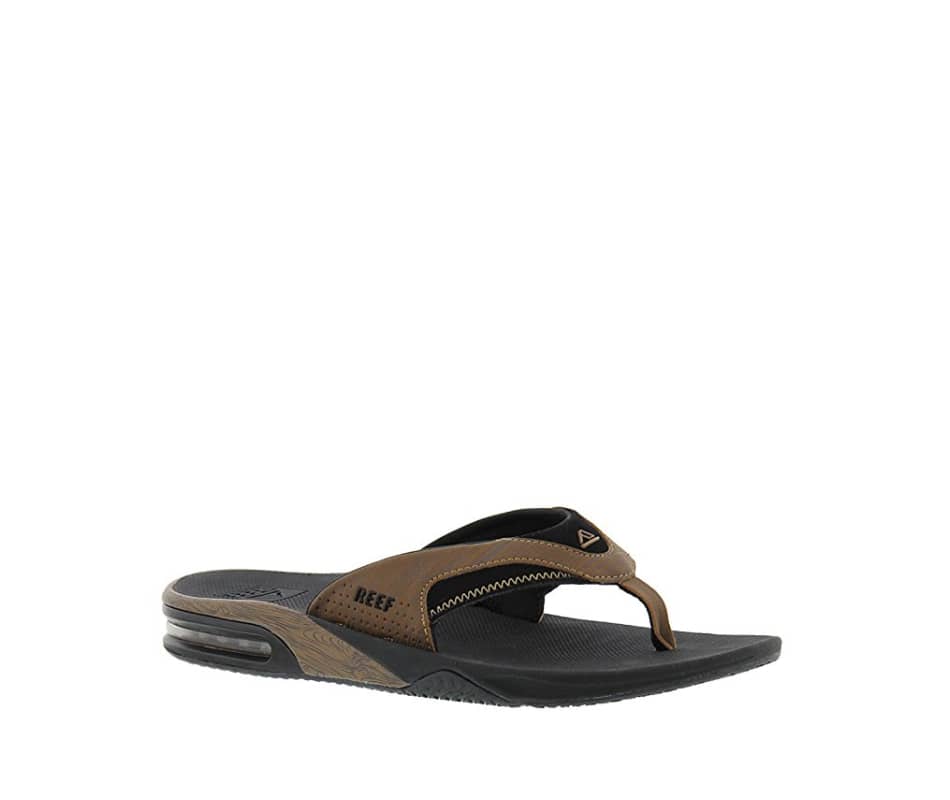 Reef Men's Fanning Prints Black/Wood 2 - 11