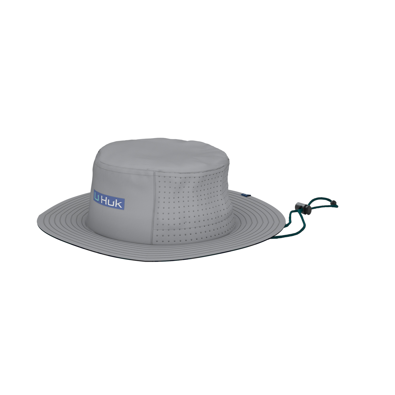 Huk Men's Tidal Map Performance Bucket Hat - Harbor Mist - One Size