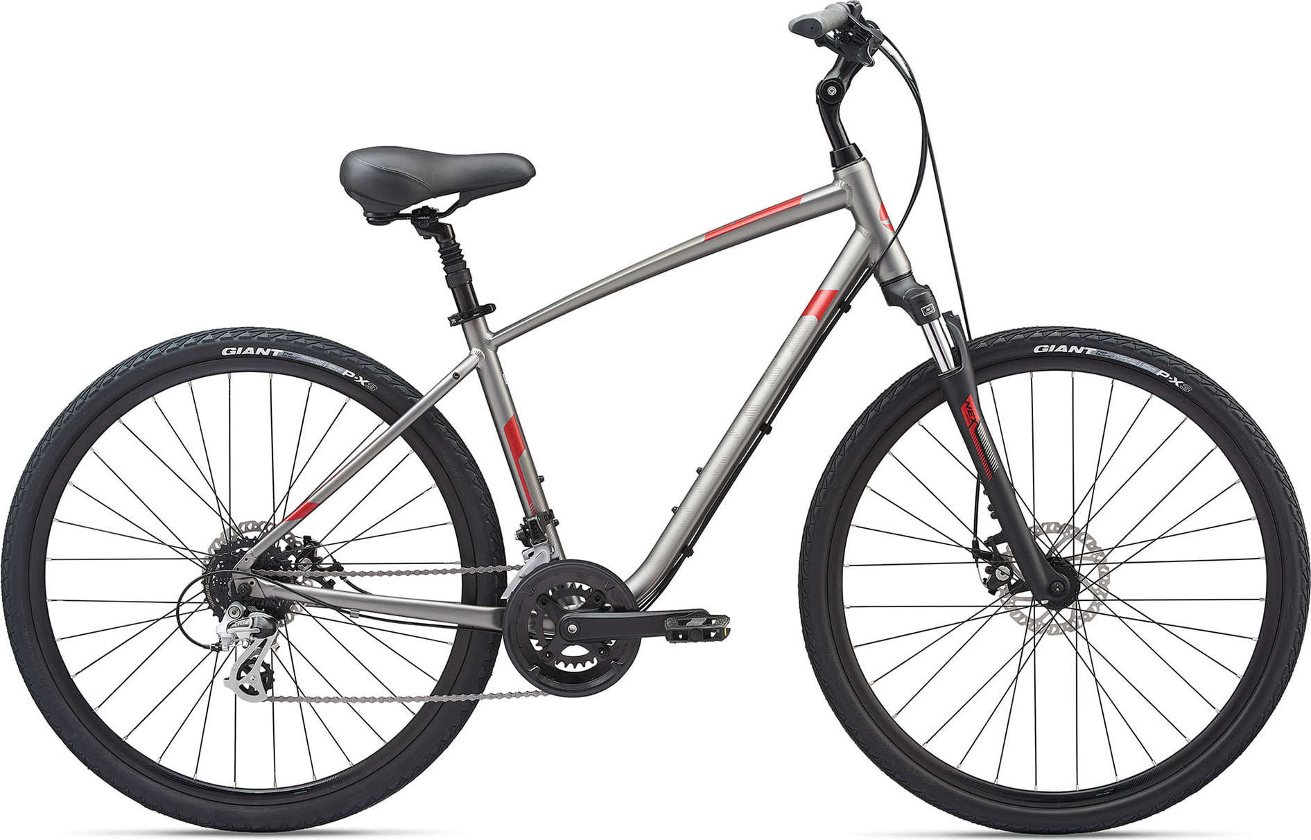 Giant Men s Cypress Dx Dark Silver Large