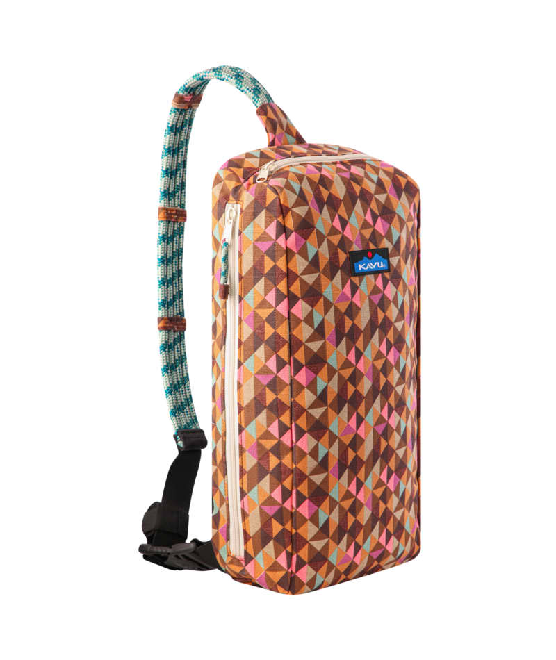 KAVU Switch Slinger Rope Pack Crossbody Rucksack - Ink Burst