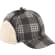 Charcoal/White Tartan