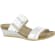 White Soft Leather/Soft Silver