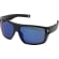 Matte Black - Blue Mirror 580P