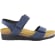 Navy Velvet Nubuck/Ink Leather