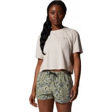 Women's Mhw Logo In A Box Crop Short Sleeve