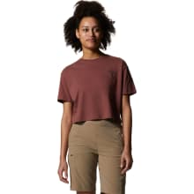 Women's Mhw Logo In A Box Crop Short Sleeve