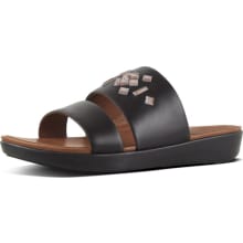 Women's Delta Leather Slide Sandals - Crystal