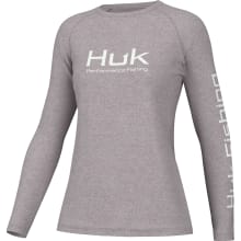 Women's Pursuit Heather Crew Ls