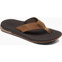 Men's Leather Fanning Low Sandal