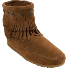 Women's Double Fringe Side Zip Boot
