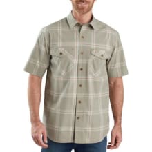 Men's Tw173 Rf Relaxed Fit Ss Plaid Shirt
