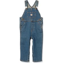 Boy's Loose Fit Denim Bib Overall