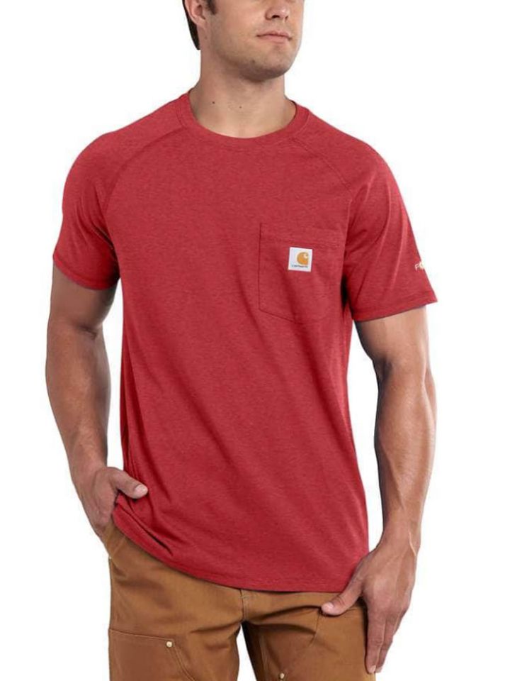 Carhartt Force Cotton Delmont Short-Sleeve T-Shirt