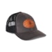 Mesh Snap-back Logger Cap - Dark Brown Evergreen