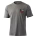 Men's Red Fin Badge Tee