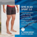 Men's Give-n-go Sport 2.0 Boxer Brief 6