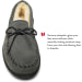 Men's Sheepskin Hardsole Moc