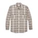 Men's Washed Feather Cloth Shirt