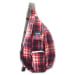 Women's Plaid Rope Bag